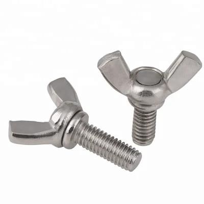 A2 A4 Stainless Steel Wing Head Screw DIN316 M8 Thumb Screws
