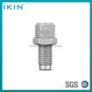 Ikin Bh Hydraulic Pressure Gauge Connector with Bulkhead Hose for High Pressure and Fittings Hydraulic Test Connector Hose Fitting