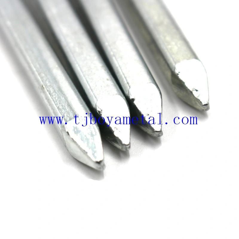 Square Boat Nail Iron Nail Price E. G Polished H. D. G Bright White Sliver Iron Raised Head Square Boat Nail