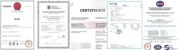 NBR EPDM FKM Rubber Customized Flat Gasket