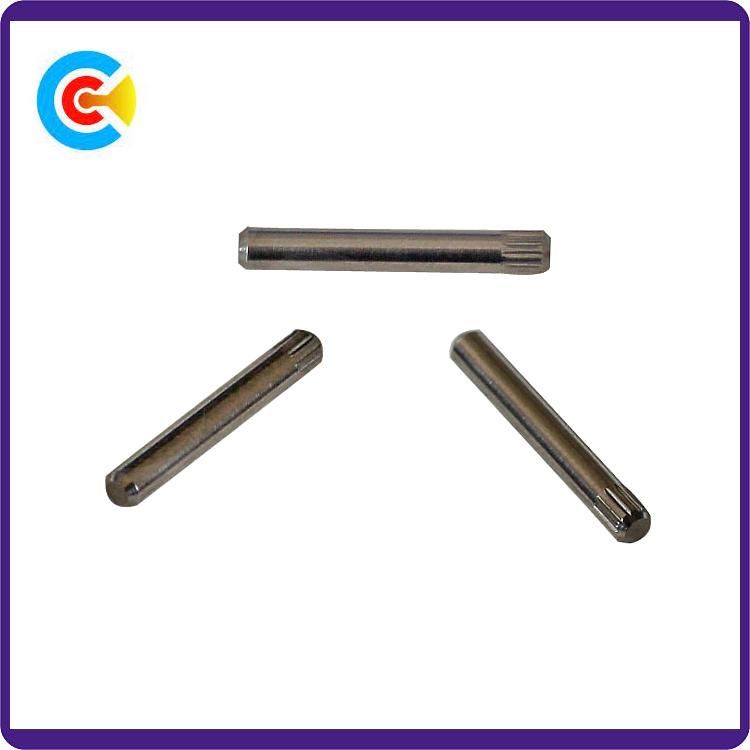Knurled Round Head Customized Shoulder Pin for Furniture/Kitchen/Cabinets