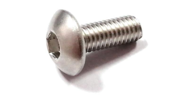 Button Head Hex Socket A2 A4 Stainless Steel Allen Screw