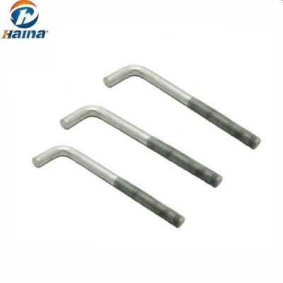 Dacrotized Finished Non Standard L Shape Bolt