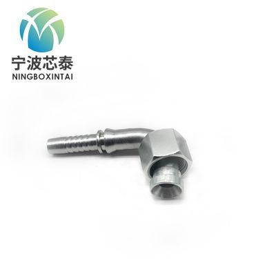 90 Degree Socketless Swivel Hose Fitting 26791 High Pressure Jic Hose Fitting Hydraulic Swivel Barb Elbow Fitting 26791 One Piece Fitting