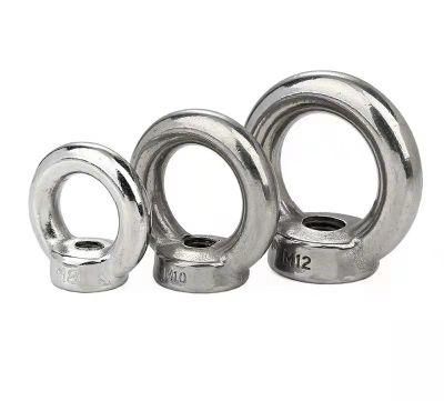 China High Quality Stainless Steel 304 Lifting Eye Nuts DIN582 Lifting Ring Triangle Nut