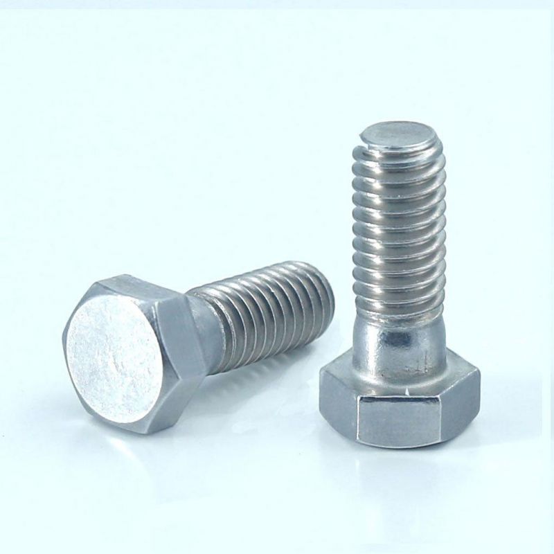 DIN931 DIN933 Hex Bolt 8.8 Metric Stainless Steel Hex Head Bolts