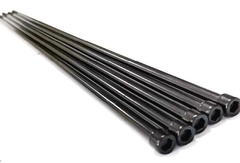 Black Extra Long Cap Head Hexagon Socket Allen Machine Screws Bolts with 300mm