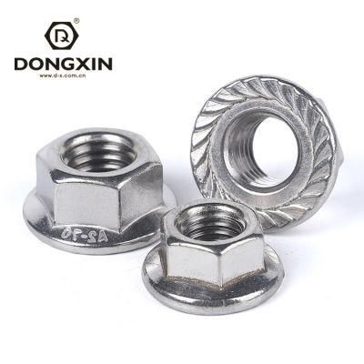 Hot Selling A2-70 Stainless Steel Flange Hex Nut