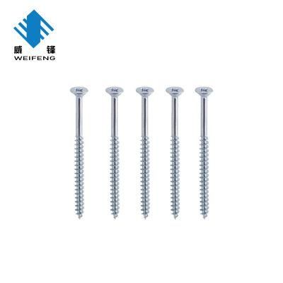 Bulk Packing Zinc Plated Countersunk Pozi Self Tapping Screw