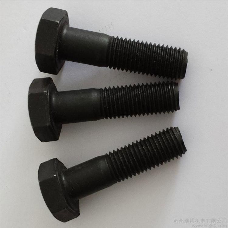 Grade 8.8/10.9/12.9 Black Finished Hex Head Bolt&Nut DIN931/DIN933