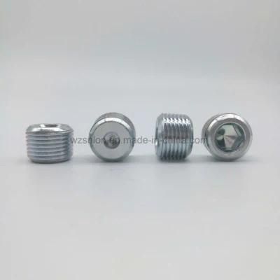 Iatf 16949 Customized Hexagon Socket Taper Plug