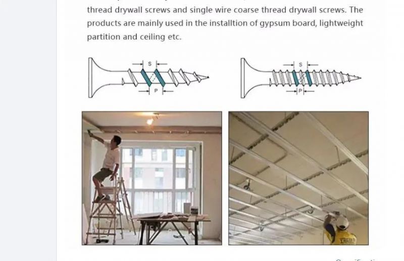 GB Pan, Truss, Flat, Oval, Round, Cheese Hardware Drywall Screw