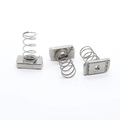 Stainless Steel 316 M10 Long Length 40mm Spring Nut Channel Nut Spring Nut