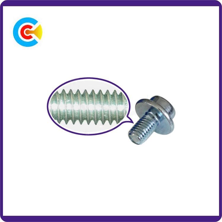 DIN/ANSI/BS/JIS Carbon-Steel/Stainless-Steel Fillister/4.8/8.8/10.9 Galvanized Hexagon Socket Screw for Machinery/Industry