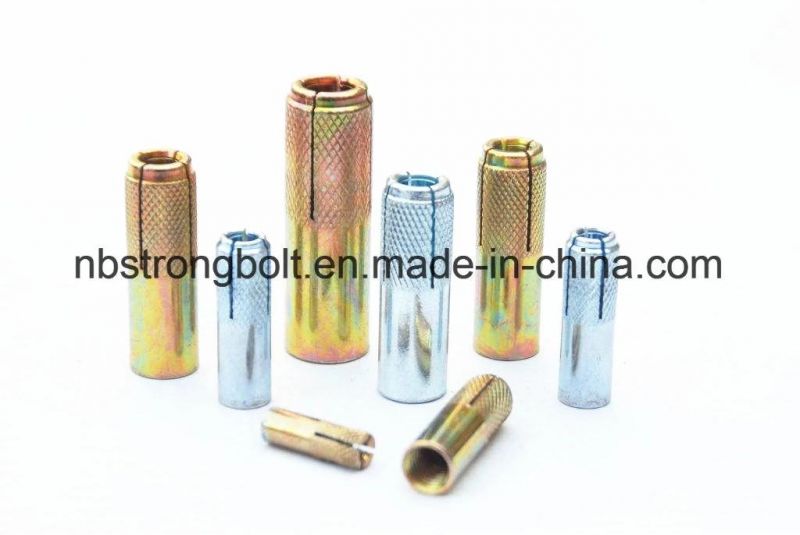 Drop in Anchor Carbon Steel Zinc Plated