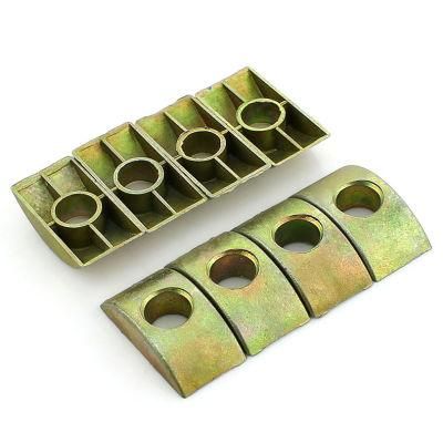 Half Moon Pad Alloy Crescent Pad M8 Washer for Furniture