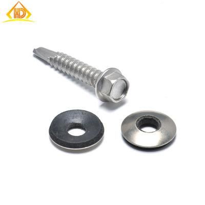 Hexagonal Roofing Screw with Rubber Washer