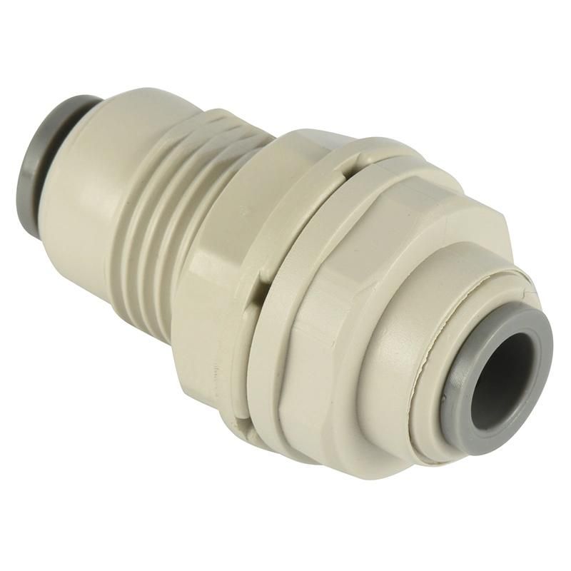Xhnotion Pneumaric 1/4′ ′ Tube Od Bulkhead Union Water Filter Fitting