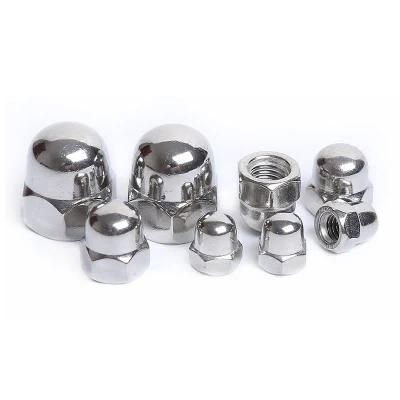Factory Professional Standard DIN1587 Stainless Steel M10 Metric Dome Cap Nut From China