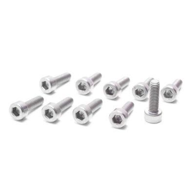 DIN912 Cylinder High Strength Flat Head Titanium Manufacturers 6mm Stainless Steel Hex Socket Allen Bolts