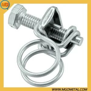 Quick Release Double Wire Spring Screw Tight 304/316stainless Steel Hose Pipe Clamps Clips for Hose