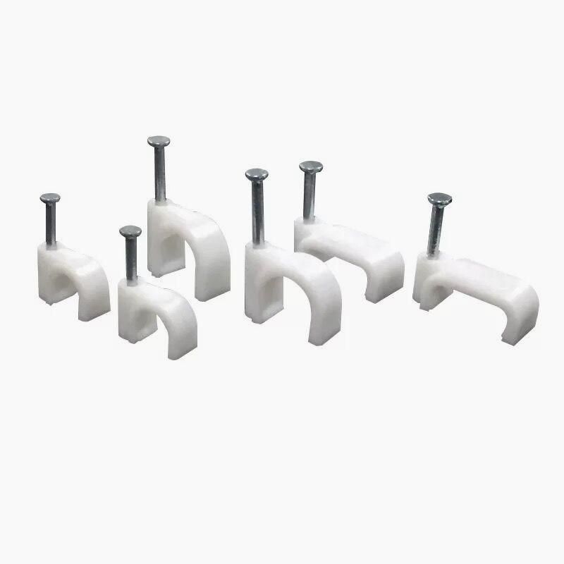 Nail Cable Lip Plastic Cable Clip for Factory Price Guangzhou