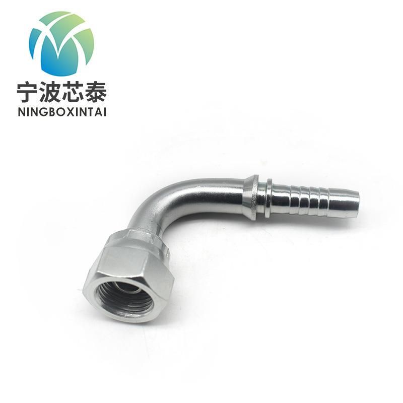 OEM ODM Factory Bsp Female 60 Cone 90 Elbow Straight Hydraulic Hose Ferrule End Fittings Hydraulic Hose Adapter Reducer Pipe Fitting