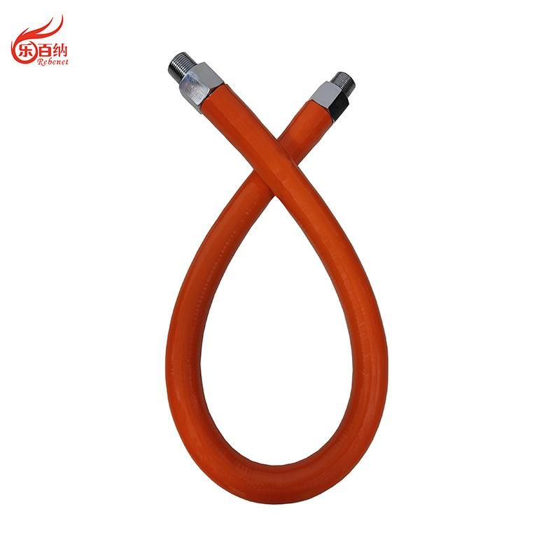 36 Inch Commercial Mobile Gas Connector Hose Kit for Kitchen Equipment (QD3436)