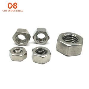 DIN934 Hexagon Bolt Carbon Steel Stainless Steel SS304 316 Hex Nuts