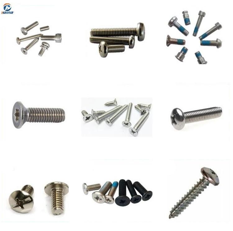 China Supplier DIN963 Zinc Plated Slotted Csk Head Machine Screws