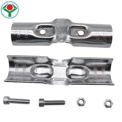 Pipe Fitting Straight 2 Way Joint for Lean Manufacturing/ Low Cost Intelligent Automation/ Rack/ Cart/ Workbench/ Production Line