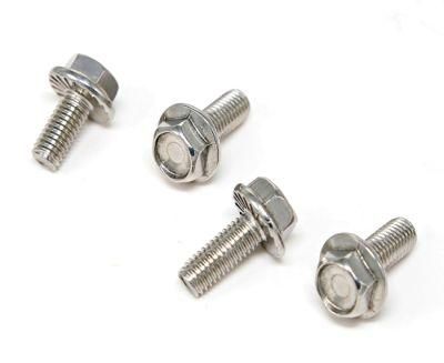 Head Stainless Steel Washer Heavy Hex Flange Bolt Screw