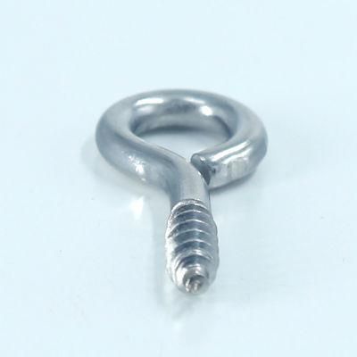 A2 A4 Stainless Steel Metric Inch Eye Hook Wood Screw Eye Hook Screw Self Tapping Screw