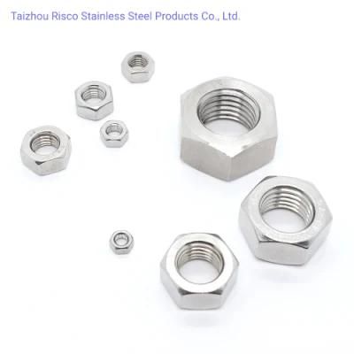 A2-70 A4-70/80 SS304/316/201 Chinese Manufacturer Fastener Hex Nut