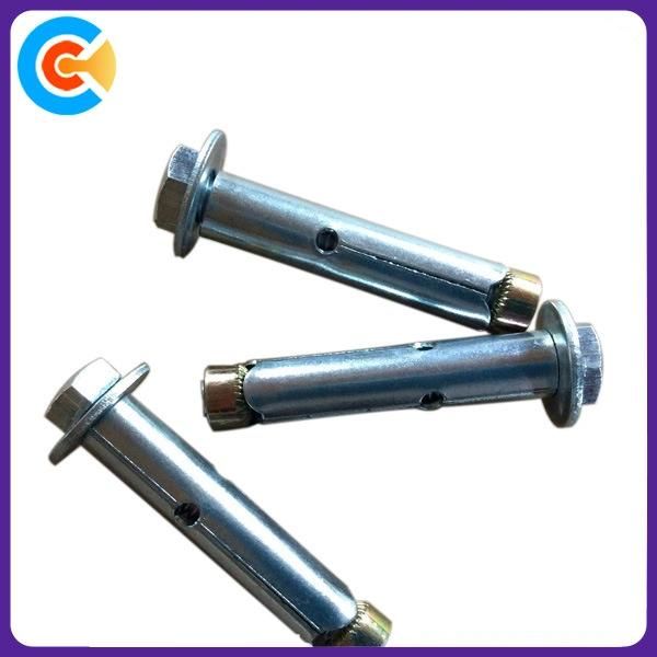 Customized Hexagon Head Sleeve Anchor Expansion Screws Explosive Screw