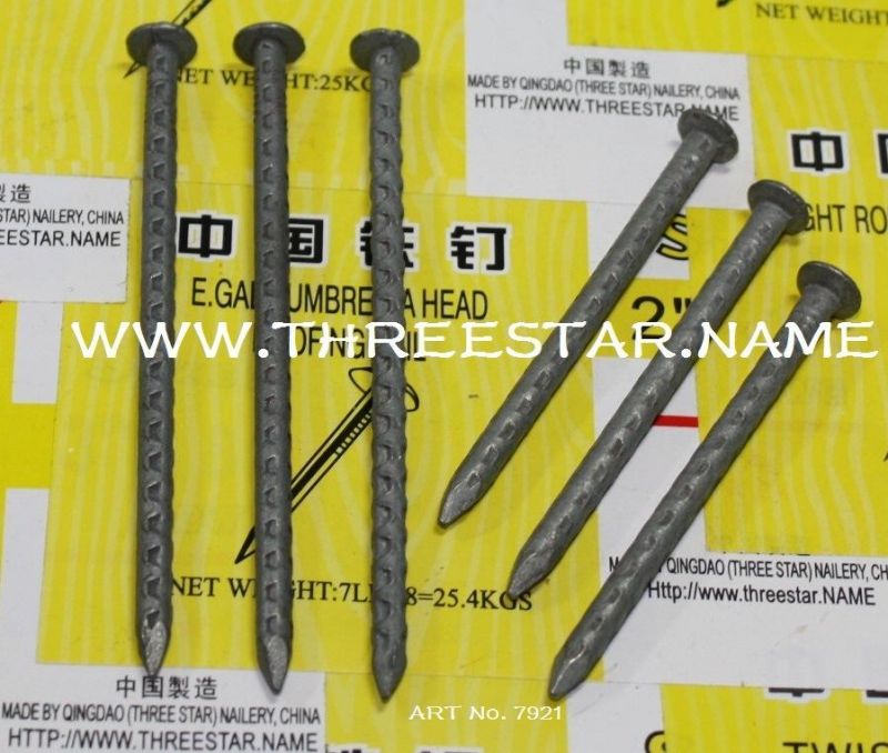 Cheap Price Barbed Nails/Three Star Brand Barbed Nails