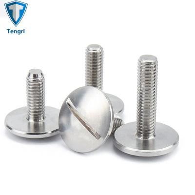 Structural Carbon Steel Mushroom Head Screw Slotted Screw Machine Screw with Zinc Plated GB947