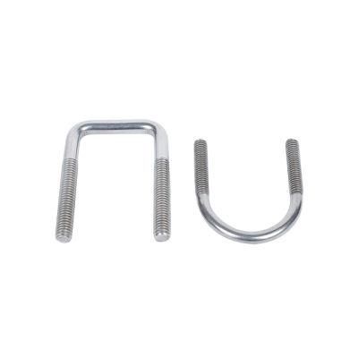 High Tensile DIN3570 Ss201 Ss667 SS304 SS316 A2-70 A4-80 Stainless Steel Fastener Square U Bolt