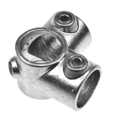 Size C Hot DIP Galvanized Malleable Iron Shelf Key Clamp Screw Connect Fitting