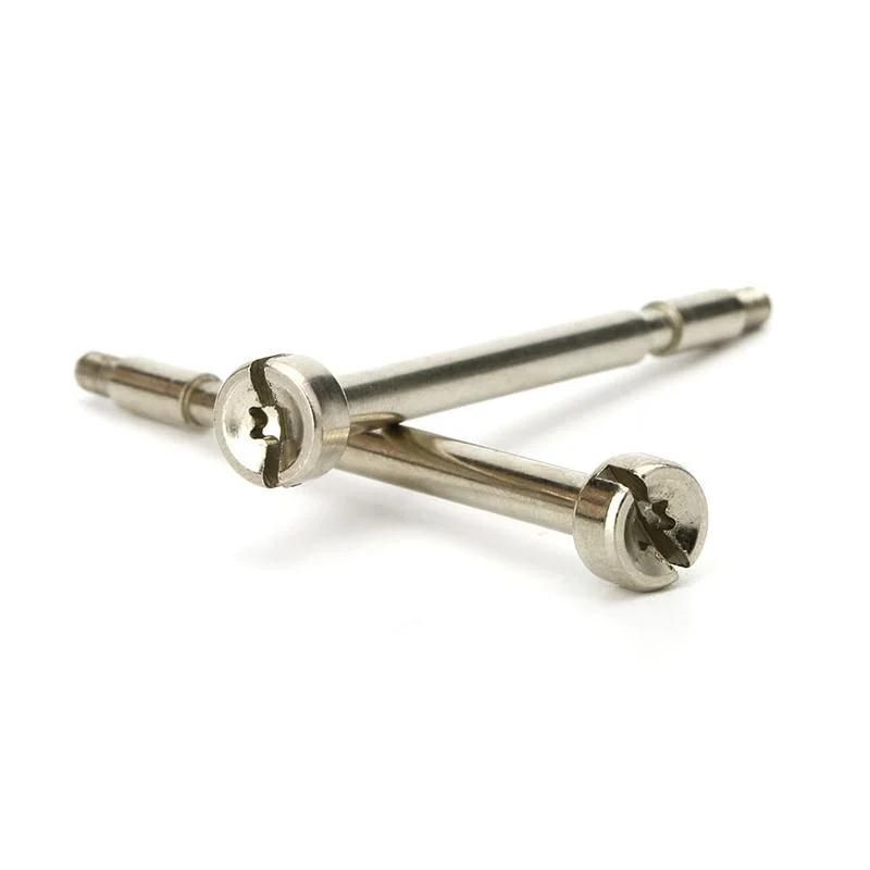 China Suppliers Cap Head Step Carbon Steel Nickel Plated Slotted Shoulder Screws