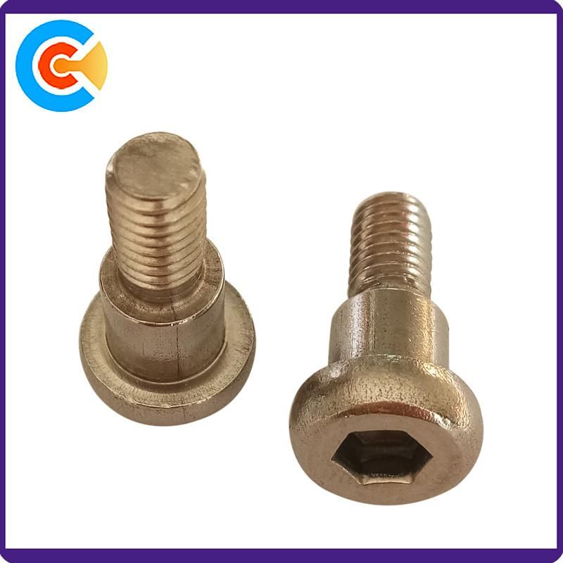 Stainless Steel Flat Head Shoulder Screw Hex Socket (Allen) Screw