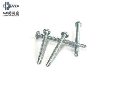 Phillips Flat Head Self Drilling Screws with Blue Zinc Plated in Size 3.9X38mm Carbon Steel Made Drilling Screws