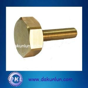 M12 Handle Pivot Hex Head Custom Brass Machine Screw (DKL-S003)