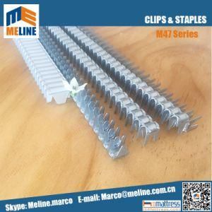 Manufacturing Mattress Clinch Clips. M47 Series, M46, M45, M48, M65, M66, M85, M87, M88, M95, M96, Trd-619 Clips