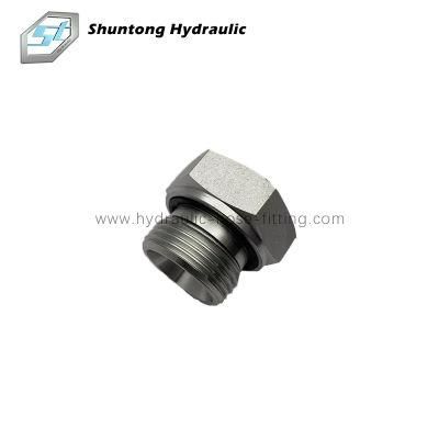 Hydraulic Hose Fitting Bsp Male Captive Seal Plug, Hose Nipple, Hose Adapter