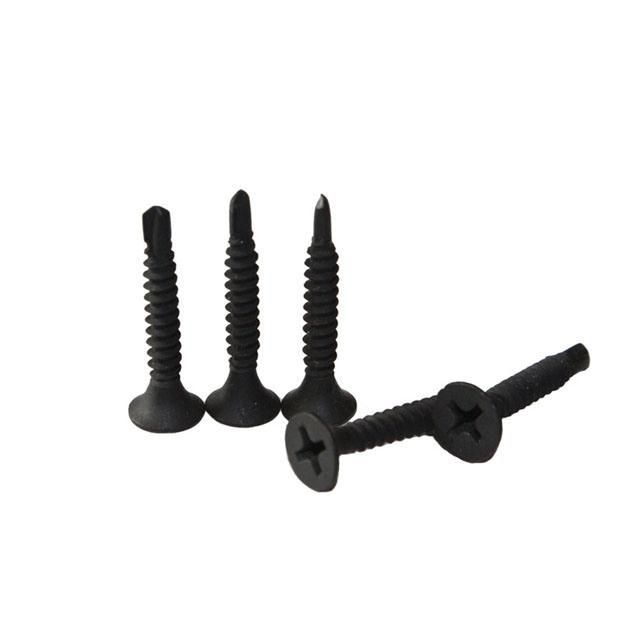 Black Phosphating Countersunk Head Self Drilling Drywall Screws