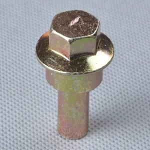 Hex Head Flange Bolt with Zinc Plated