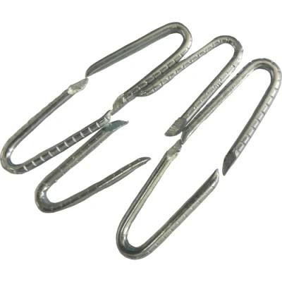 Galvanized U Type Fence SOD Staple U Shaped Landscape Fabric Pins U Type Wire Nail