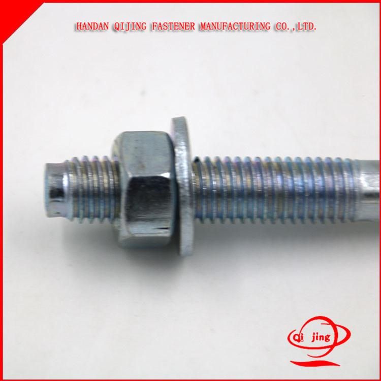 HDG / Zp Stainless Steel /Carbon Steel Wedge Anchor Bolts Expansion Anchor with Hook/Eye/Nut
