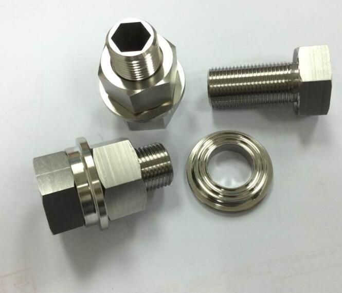 Anodized Aluminum Nuts with Nylon Spacer